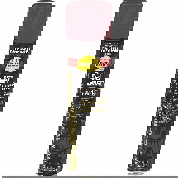 Hard Hat High Performance V2100 System Rust Preventive Enamel Spray Primer, Flat Red, 15 oz Aerosol Can, 6/Carton